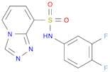 1,2,4-Triazolo[4,3-a]pyridine-8-sulfonamide, N-(3,4-difluorophenyl)-