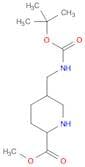 Methyl 5-(([(tert-butoxy)carbonyl]amino)methyl)piperidine-2-carboxylate