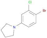 1-(4-Bromo-3-chlorophenyl)pyrrolidine