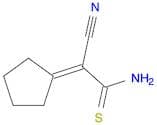 2-Cyano-2-cyclopentylideneethanethioamide