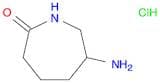 2H-Azepin-2-one, 6-aminohexahydro-, hydrochloride (1:1)