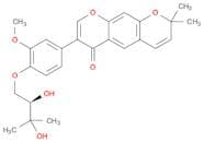 2H,6H-Benzo[1,2-b:5,4-b']dipyran-6-one, 7-[4-[(2R)-2,3-dihydroxy-3-methylbutoxy]-3-methoxyphenyl]-…