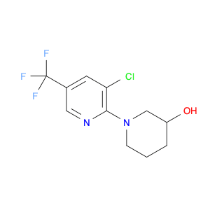 3-Piperidinol, 1-[3-chloro-5-(trifluoromethyl)-2-pyridinyl]-