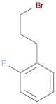Benzene, 1-(3-bromopropyl)-2-fluoro-