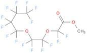 Acetic acid, 2,2-difluoro-2-[1,1,2,2-tetrafluoro-2-(1,1,2,2,3,3,4,4,4-nonafluorobutoxy)ethoxy]-, m…