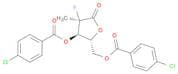 (2R)-2-Deoxy-2-fluoro-2-methyl-d-erythro-pentonic acid-γ-lactone 3,5-bis(4-chlorobenzoate)