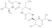 L-Alanine, L-alanyl-L-valylglycyl-L-isoleucylglycyl- (9CI)
