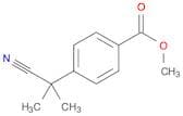 Benzoic acid, 4-(1-cyano-1-methylethyl)-, methyl ester
