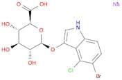 5-Bromo-4-chloro-3-indolyl-β-d-glucuronide sodium salt