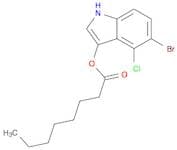 Octanoic acid, 5-bromo-4-chloro-1H-indol-3-yl ester