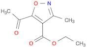 4-Isoxazolecarboxylic acid, 5-acetyl-3-methyl-, ethyl ester