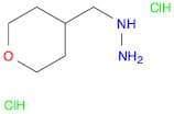(Oxan-4-ylmethyl)hydrazine dihydrochloride