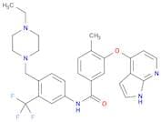 Benzamide, N-[4-[(4-ethyl-1-piperazinyl)methyl]-3-(trifluoromethyl)phenyl]-4-methyl-3-(1H-pyrrolo[…