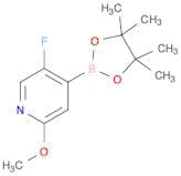 Pyridine, 5-fluoro-2-methoxy-4-(4,4,5,5-tetramethyl-1,3,2-dioxaborolan-2-yl)-