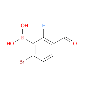 Boronic acid, B-(6-bromo-2-fluoro-3-formylphenyl)-
