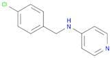 N-[(4-Chlorophenyl)methyl]-4-pyridinamine