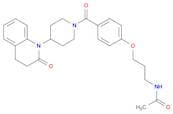 Acetamide, N-[3-[4-[[4-(3,4-dihydro-2-oxo-1(2H)-quinolinyl)-1-piperidinyl]carbonyl]phenoxy]propyl]-