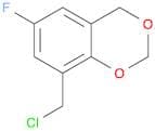 8-(chloromethyl)-6-fluoro-4H-1,3-benzodioxine