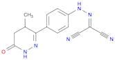 Propanedinitrile, 2-[2-[4-(1,4,5,6-tetrahydro-4-methyl-6-oxo-3-pyridazinyl)phenyl]hydrazinylidene]-
