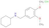 N-[(3,4-dimethoxyphenyl)methyl]cyclohexanamine hydrochloride
