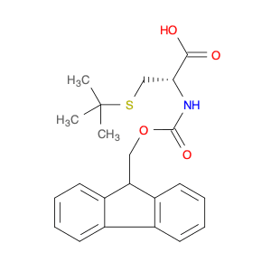 D-Cysteine, S-(1,1-dimethylethyl)-N-[(9H-fluoren-9-ylmethoxy)carbonyl]-