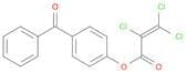 2-Propenoic acid, 2,3,3-trichloro-, 4-benzoylphenyl ester