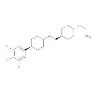 Benzene, 1,2,3-trifluoro-5-[trans-4-[2-(trans-4-propylcyclohexyl)ethyl]cyclohexyl]-