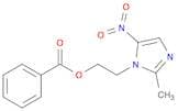 1H-Imidazole-1-ethanol, 2-methyl-5-nitro-, 1-benzoate