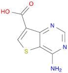 Thieno[3,2-d]pyrimidine-7-carboxylic acid, 4-amino-