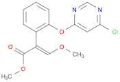Benzeneacetic acid, 2-[(6-chloro-4-pyrimidinyl)oxy]-α-(methoxymethylene)-, methyl ester, (αE)-