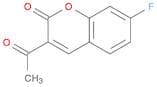 2H-1-Benzopyran-2-one, 3-acetyl-7-fluoro-