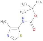 Carbamic acid, N-(4-methyl-5-thiazolyl)-, 1,1-dimethylethyl ester