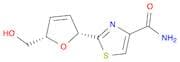 4-Thiazolecarboxamide, 2-[2,5-dihydro-5-(hydroxymethyl)-2-furanyl]-, (2R-cis)- (9CI)