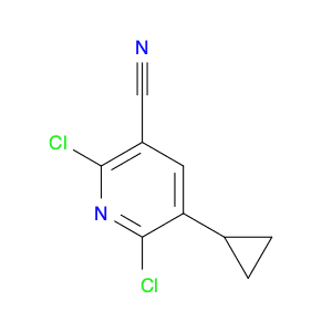 2,6-Dichloro-5-cyclopropylnicotinonitrile