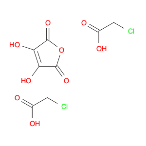 Acetic acid, chloro-, 2,5-dihydro-2,5-dioxo-3,4-furandiyl ester (9CI)