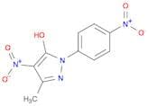 3-methyl-4-nitro-1-(4-nitrophenyl)-1H-pyrazol-5-ol