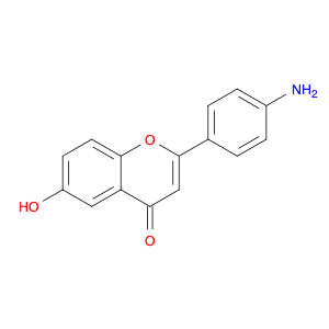 4H-1-Benzopyran-4-one,2-(4-aminophenyl)-6-hydroxy-