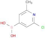 Boronic acid, B-(2-chloro-6-methyl-4-pyridinyl)-