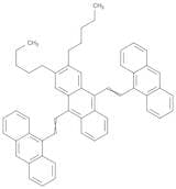 Anthracene, 9,10-bis[2-(9-anthracenyl)ethenyl]-2,3-dipentyl-