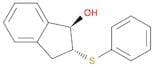 1H-Inden-1-ol, 2,3-dihydro-2-(phenylthio)-, trans- (9CI)