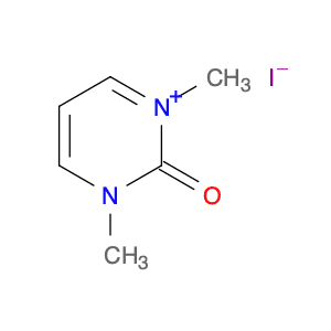Pyrimidinium, 2,3-dihydro-1,3-dimethyl-2-oxo-, iodide (1:1)