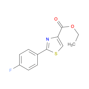4-Thiazolecarboxylic acid, 2-(4-fluorophenyl)-, ethyl ester