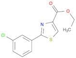 Ethyl 2-(3-chlorophenyl)thiazole-4-carboxylate