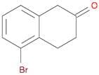 2(1H)-Naphthalenone, 5-bromo-3,4-dihydro-