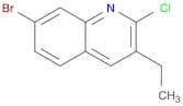 Quinoline, 7-bromo-2-chloro-3-ethyl-