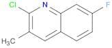 2-Chloro-7-fluoro-3-methylquinoline