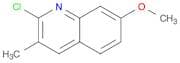 Quinoline, 2-chloro-7-methoxy-3-methyl-
