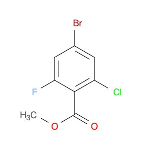 Benzoic acid, 4-bromo-2-chloro-6-fluoro-, methyl ester