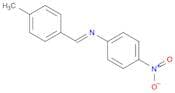 Benzenamine, N-[(4-methylphenyl)methylene]-4-nitro-, (E)-