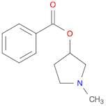 3-Pyrrolidinol, 1-methyl-, 3-benzoate